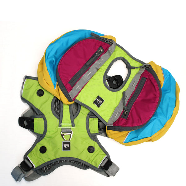 Adventurer 2-piece Dog Pack With EZ Latch™  Harness - RETRO