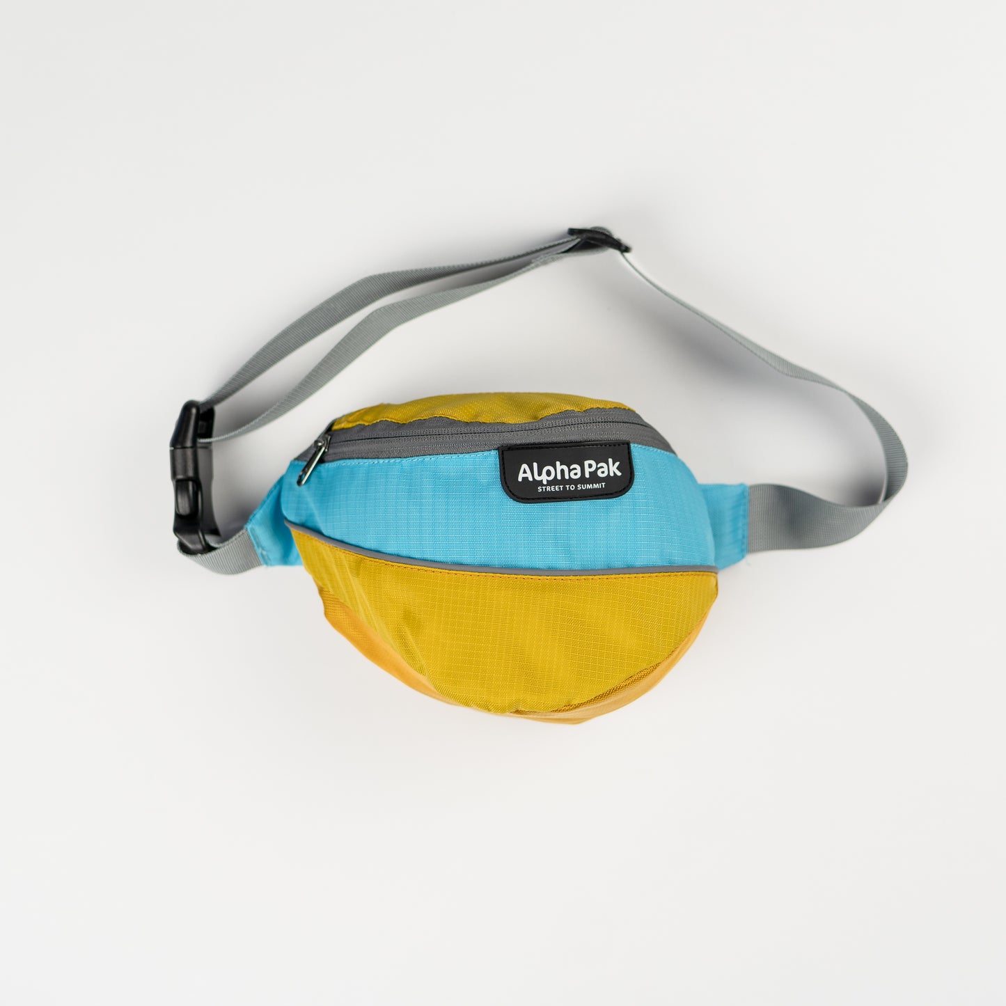 Adventurer Hip Fanny Pack Blue and Yellow