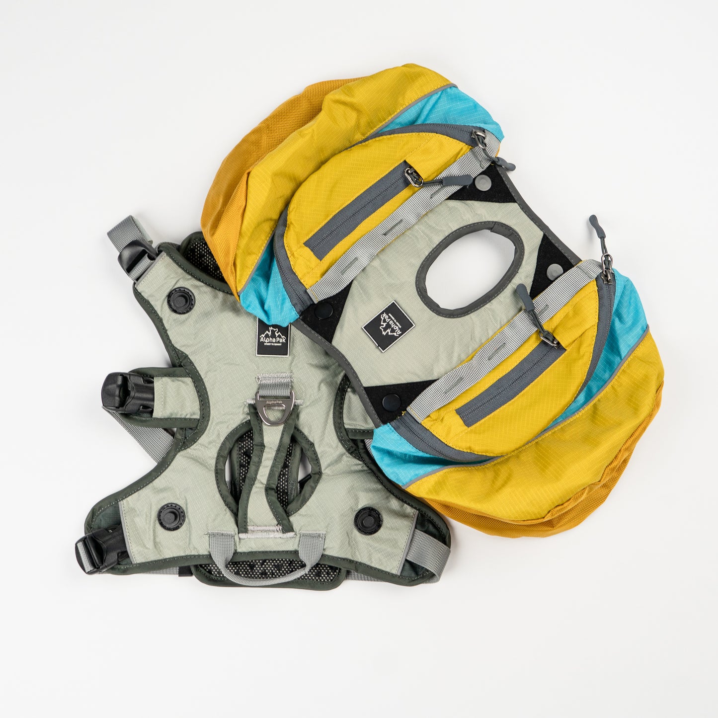 Adventurer EZ Latch and Dog Pack with EZ Fit Harness