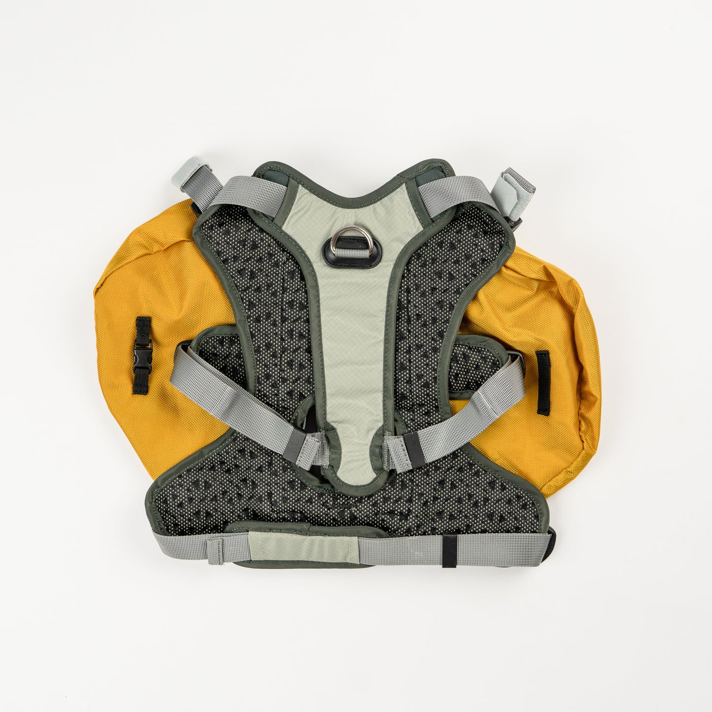 Yellow and Blue Dog Pack Harness