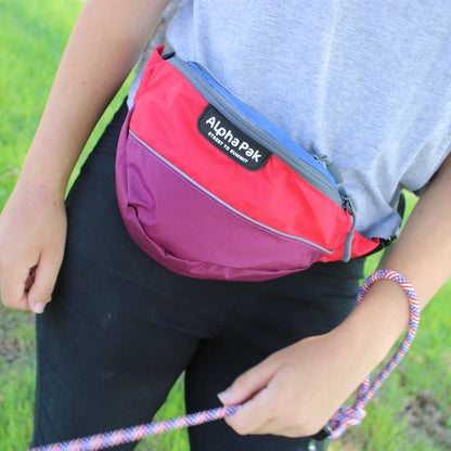 Sunset Hip Pack with model