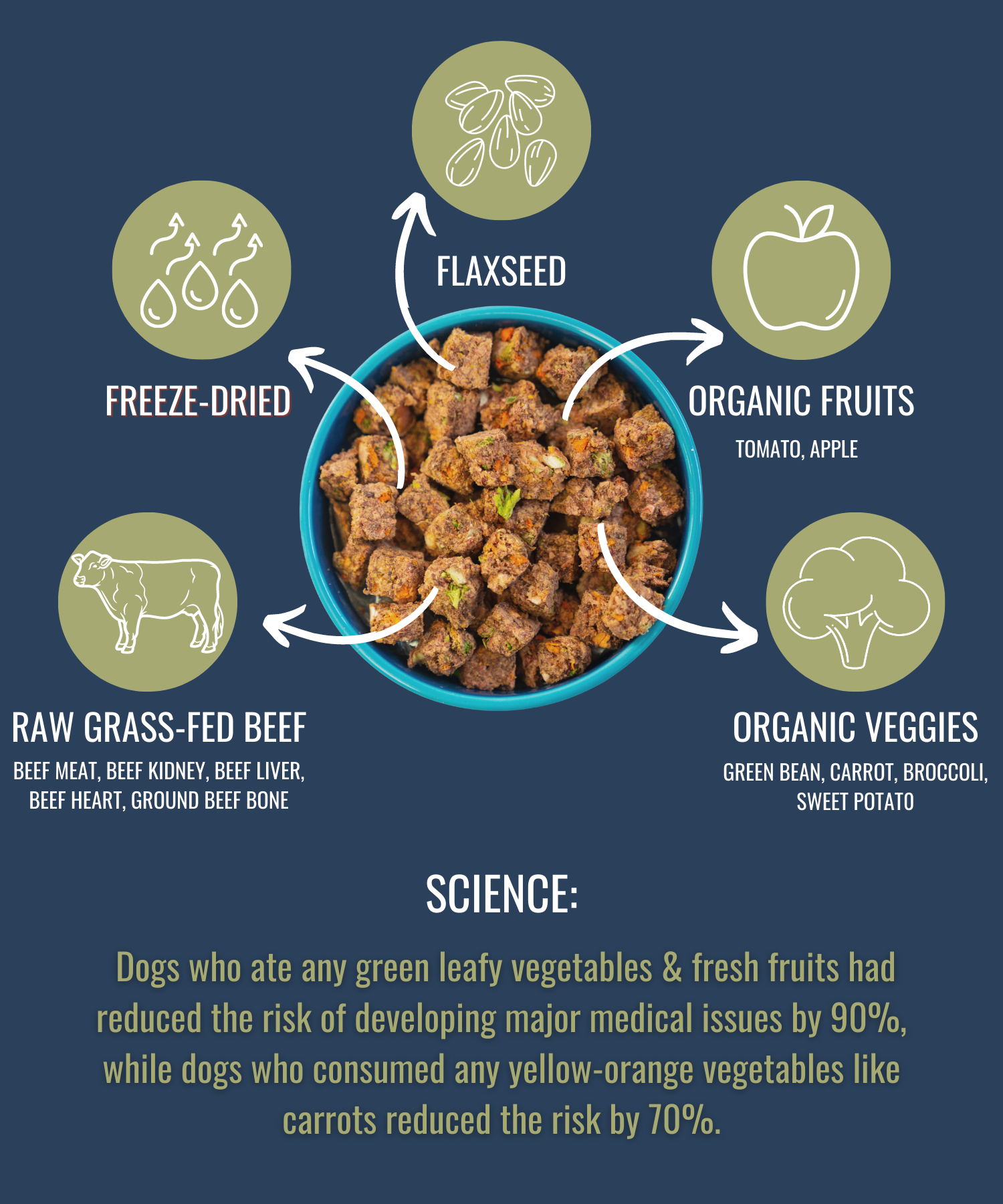 RAW FREEZE DRIED DOG FOOD Alpha Pak