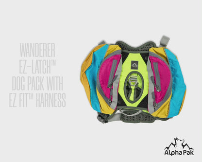 Adventurer 2-piece Dog Pack With EZ Latch™  Harness - RETRO - Wholesale