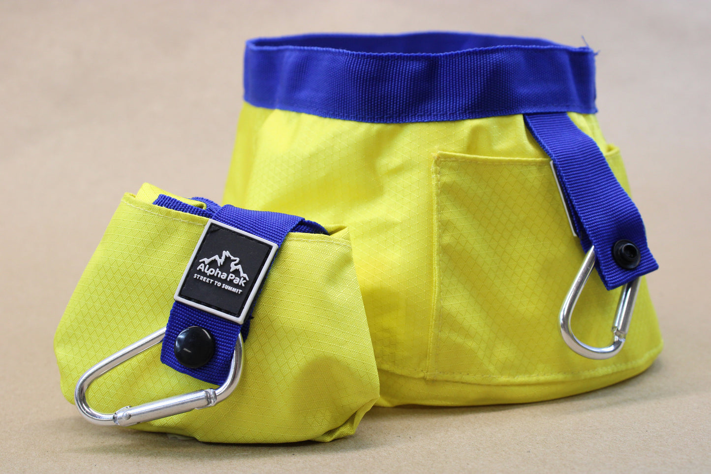 alphapak campingwithdogs foldable dog water bowl folding dog bowl collapsible dog bowl travel dog bowl dog food bowl dog water bowls dog bowls yellow